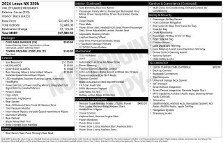 2024 Lexus NX 350h Base