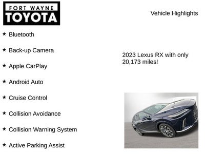 2023 Lexus RX 350