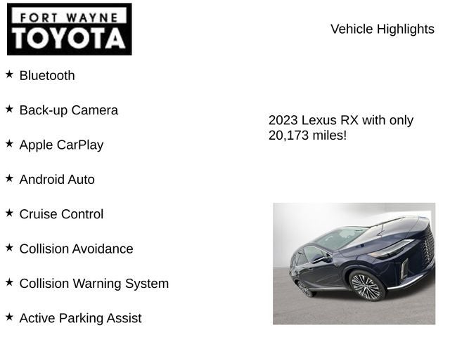 2023 Lexus RX 350