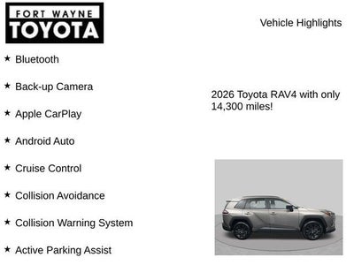 2026 Toyota RAV4 XLE Premium
