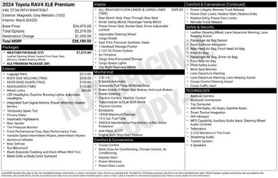 2024 Toyota RAV4 XLE Premium