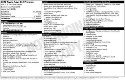 2022 Toyota RAV4 XLE Premium