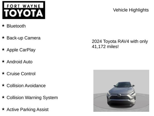 2024 Toyota RAV4 LE
