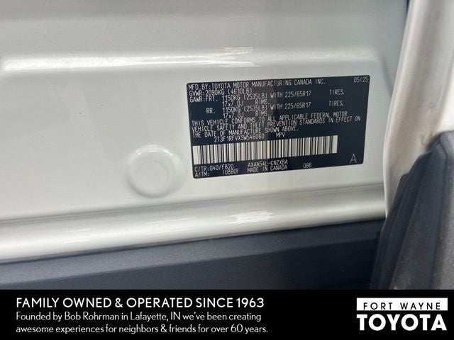 2025 Toyota RAV4 LE