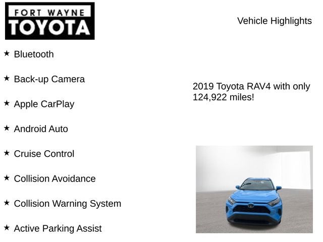 2019 Toyota RAV4 LE