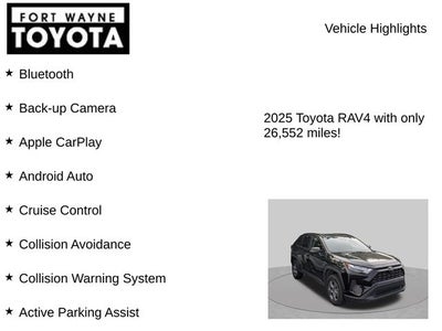 2025 Toyota RAV4 XLE