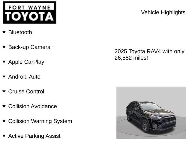 2025 Toyota RAV4 XLE