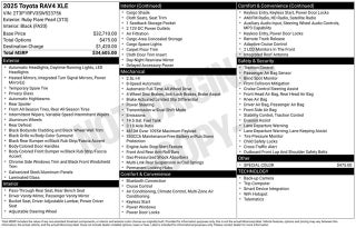 2025 Toyota RAV4 XLE