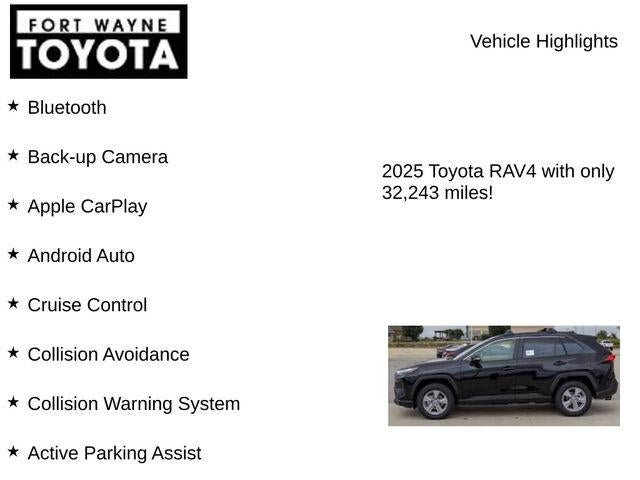 2025 Toyota RAV4 XLE