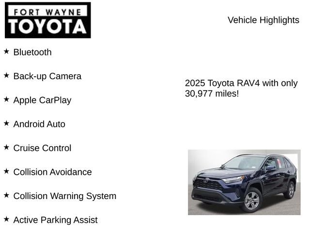 2025 Toyota RAV4 XLE