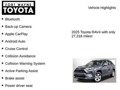 2025 Toyota RAV4 XLE