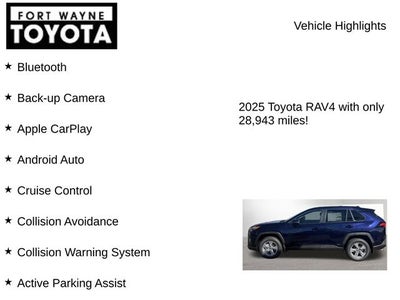 2025 Toyota RAV4 XLE