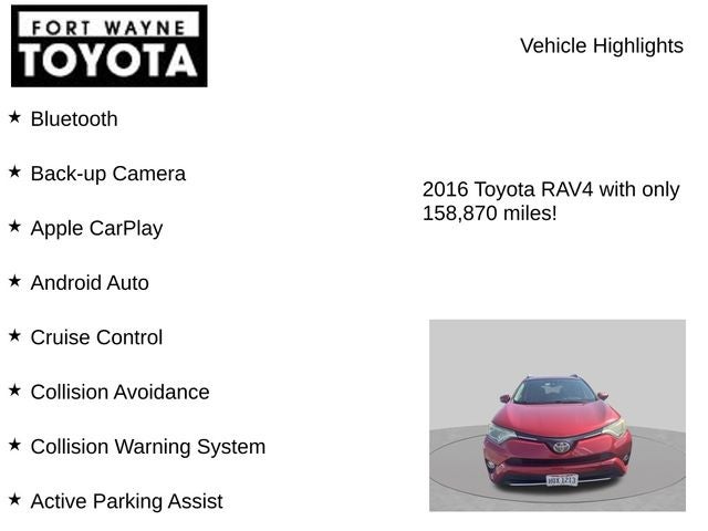 2016 Toyota RAV4 XLE