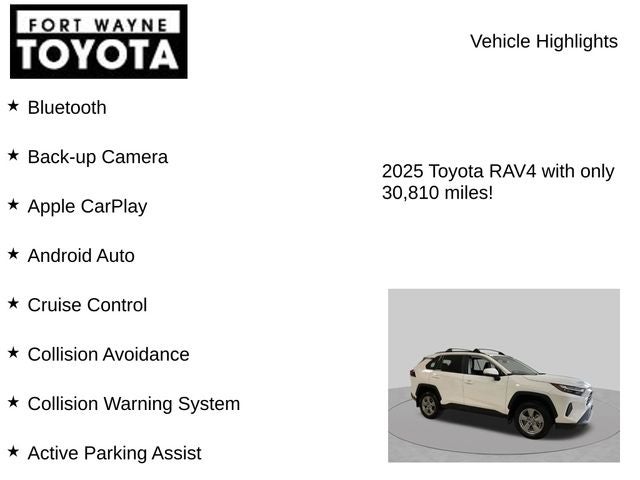 2025 Toyota RAV4 XLE