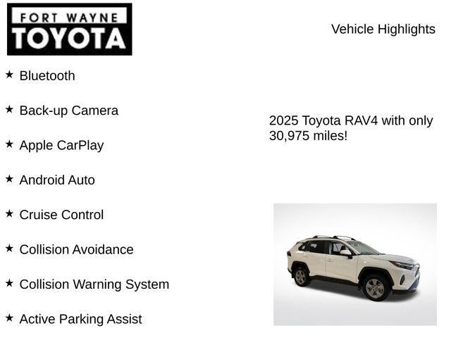 2025 Toyota RAV4 XLE