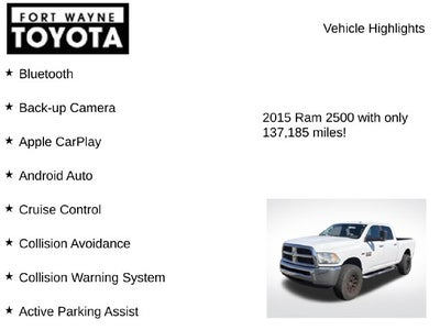 2015 RAM 2500 SLT