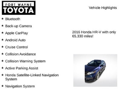 2016 Honda HR-V EX-L w/Navigation
