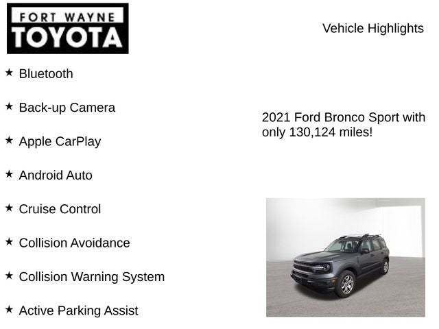 2021 Ford Bronco Sport Base