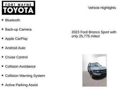 2023 Ford Bronco Sport Outer Banks