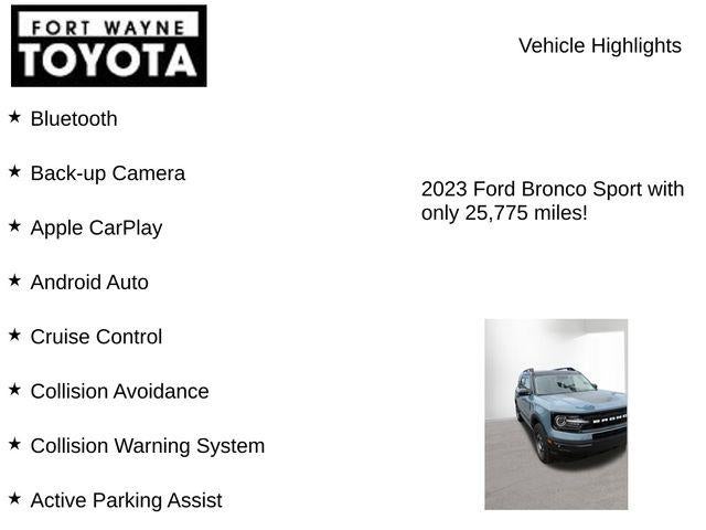 2023 Ford Bronco Sport Outer Banks