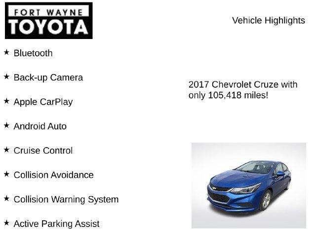 2017 Chevrolet Cruze LT