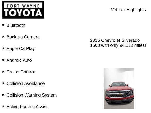 2015 Chevrolet Silverado 1500 LT LT1