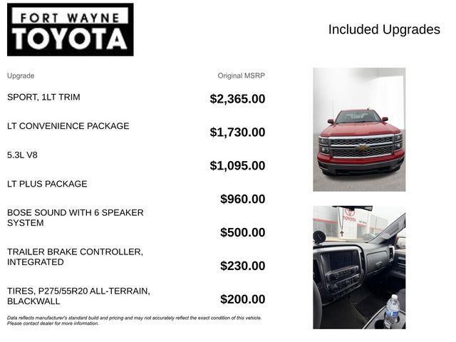 2015 Chevrolet Silverado 1500 LT LT1