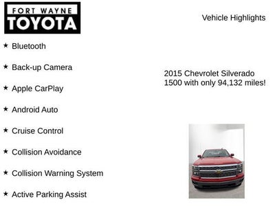 2015 Chevrolet Silverado 1500 LT LT1