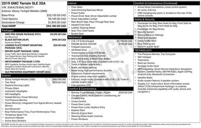 2019 GMC Terrain SLE