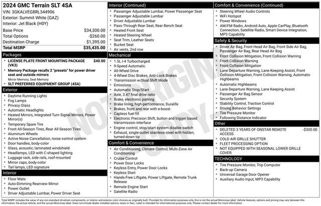 2024 GMC Terrain SLT