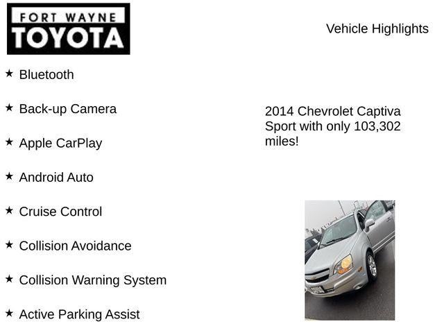 2014 Chevrolet Captiva Sport LTZ