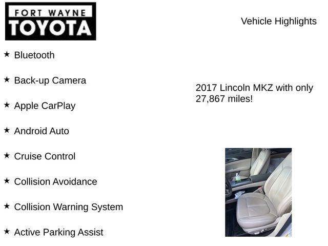2017 Lincoln MKZ Reserve