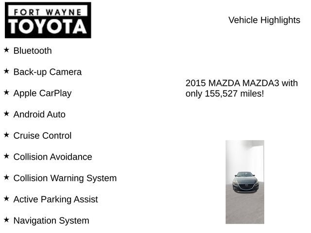 2015 Mazda Mazda3 i Grand Touring