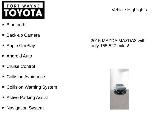 2015 Mazda Mazda3 i Grand Touring