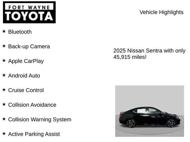 2025 Nissan Sentra SR