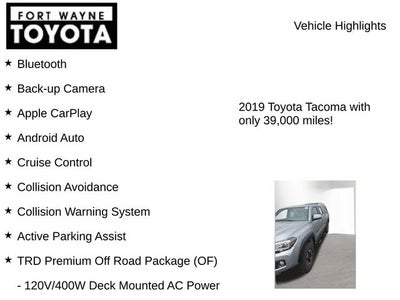 2019 Toyota Tacoma TRD Off-Road V6