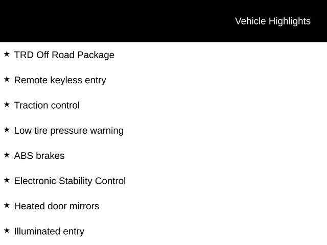 2024 Toyota Tacoma TRD Off-Road