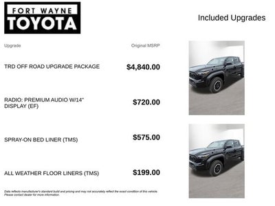 2025 Toyota Tacoma TRD Off-Road