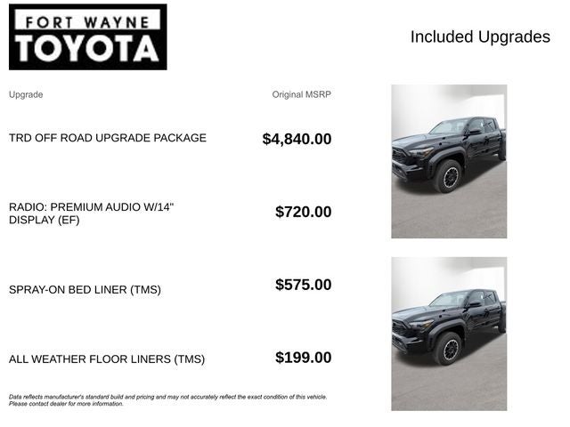 2025 Toyota Tacoma TRD Off-Road