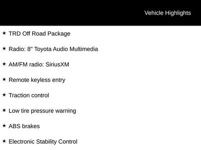 2024 Toyota Tacoma TRD Off-Road