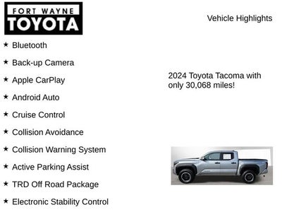 2024 Toyota Tacoma TRD Off-Road