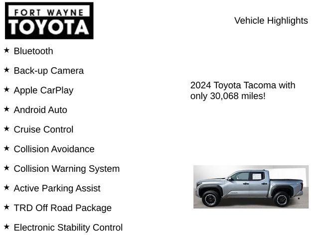 2024 Toyota Tacoma TRD Off-Road