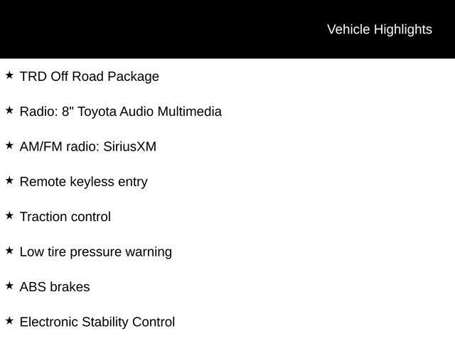 2024 Toyota Tacoma TRD Off-Road