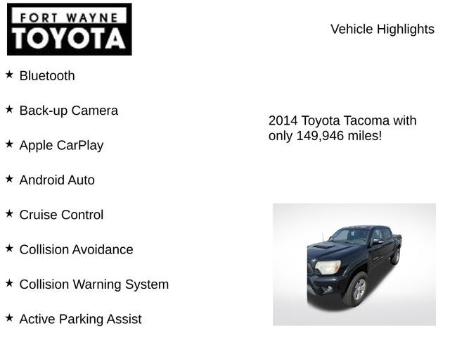 2014 Toyota Tacoma Base V6