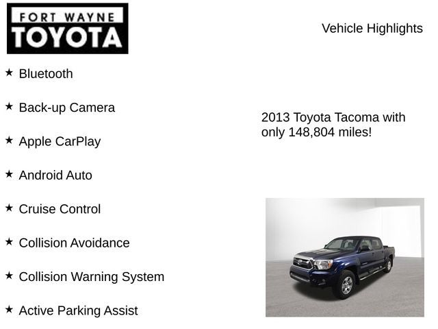 2013 Toyota Tacoma Base V6