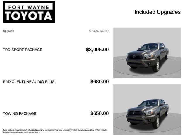 2015 Toyota Tacoma Base V6