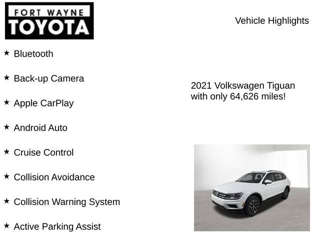 2021 Volkswagen Tiguan 2.0T S