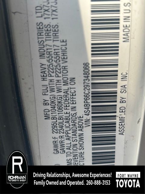 2009 Subaru Outback 2.5i Limited