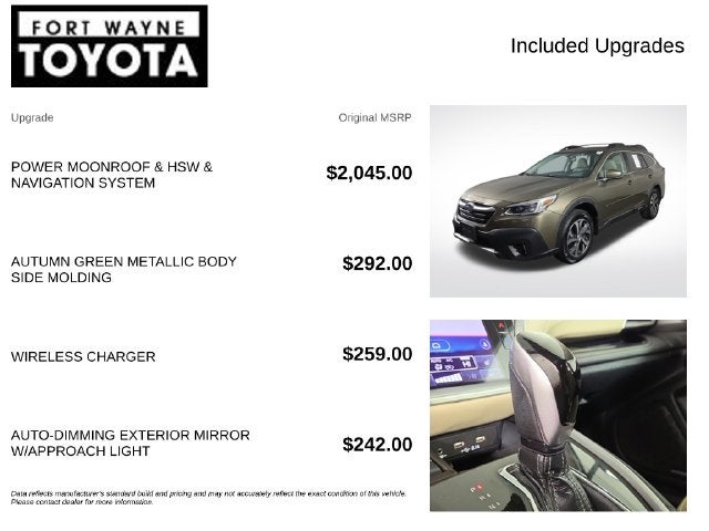 2021 Subaru Outback Limited