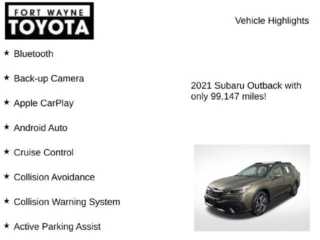 2021 Subaru Outback Limited